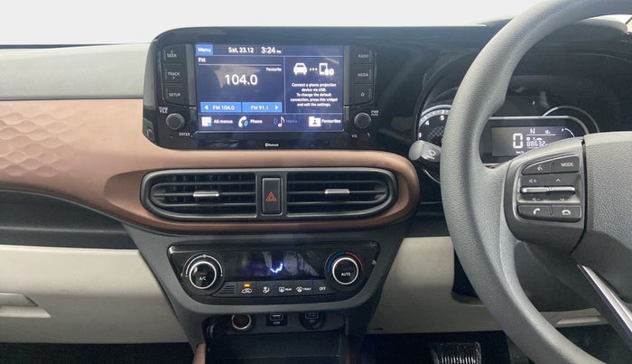 2021 Hyundai AURA SX PLUS 1.2 AMT, Petrol, Automatic, 8,862 km, Air Conditioner