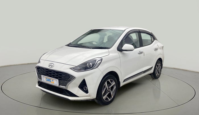 2021 Hyundai AURA SX PLUS 1.2 AMT, Petrol, Automatic, 8,862 km, Left Front Diagonal