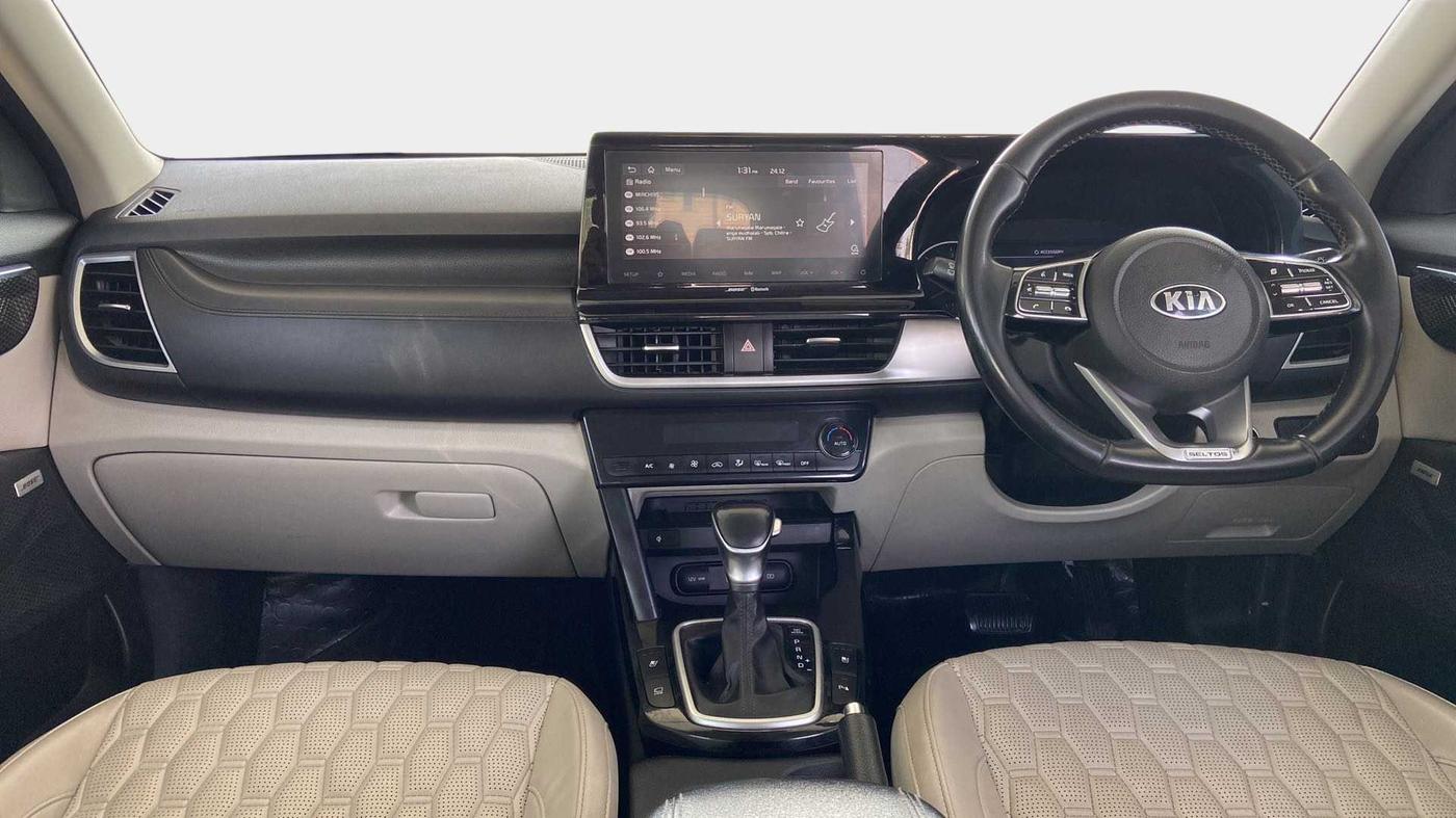 2019 KIA SELTOS HTX PLUS AT1.5 DIESEL, Diesel, Automatic, 1,25,765 km, Dashboard