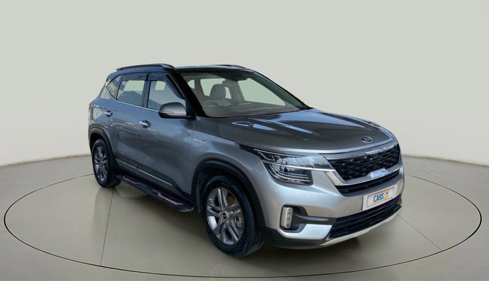 2019 KIA SELTOS HTX PLUS AT1.5 DIESEL, Diesel, Automatic, 1,25,765 km, Right Front Diagonal
