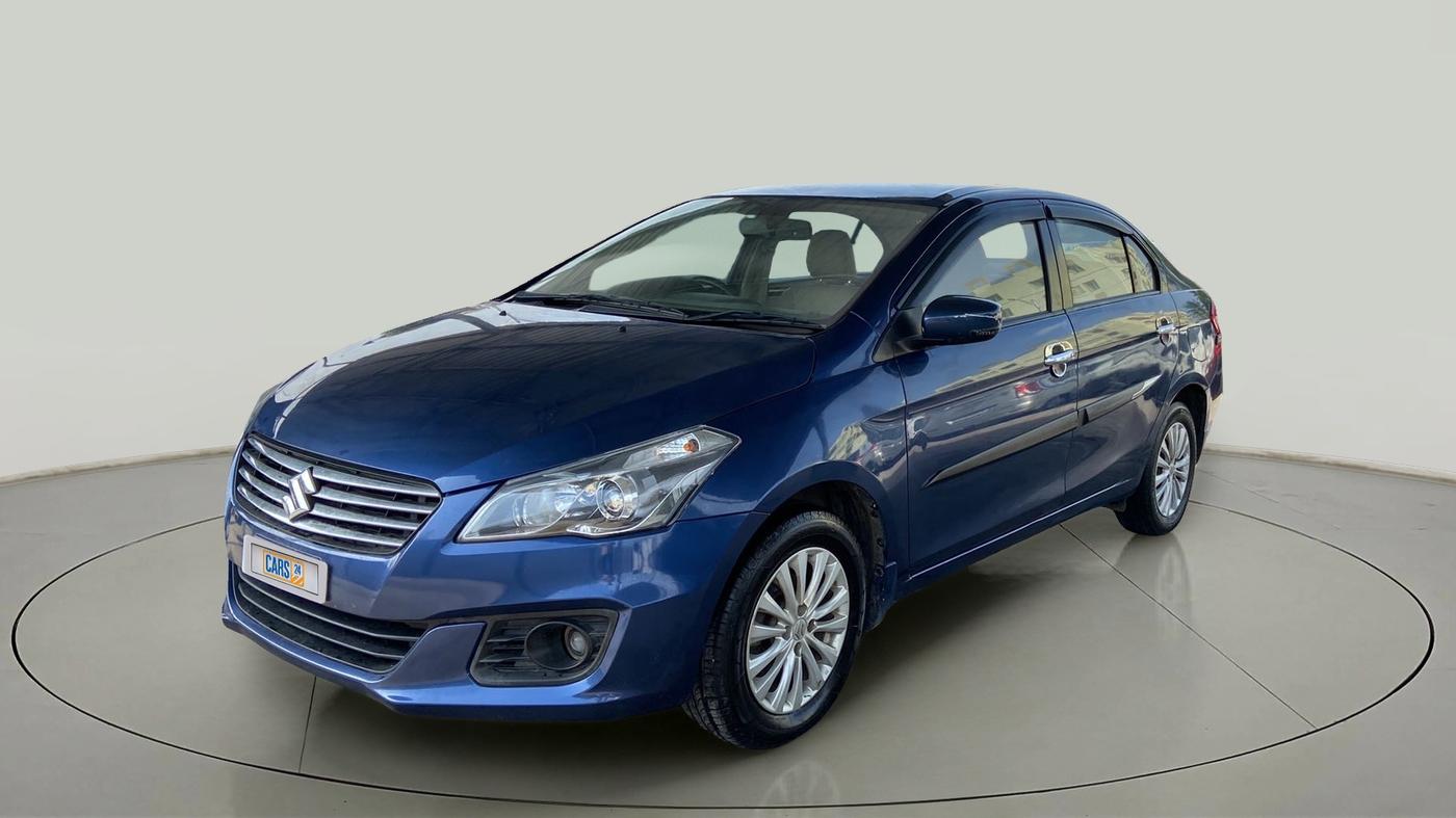 2018 Maruti Ciaz ZETA 1.4  MT PETROL, Petrol, Manual, 95,071 km, Left Front Diagonal