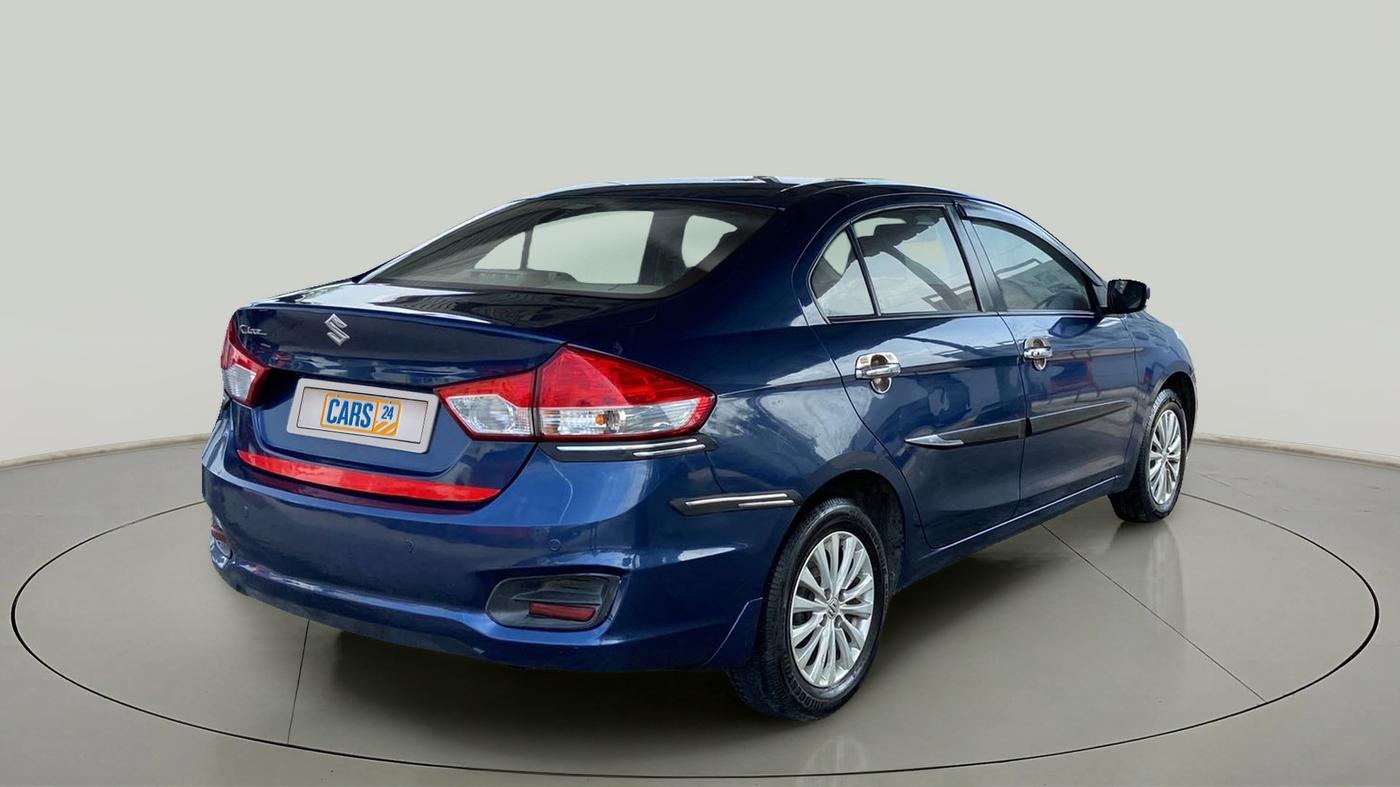 2018 Maruti Ciaz ZETA 1.4  MT PETROL, Petrol, Manual, 95,071 km, Right Back Diagonal