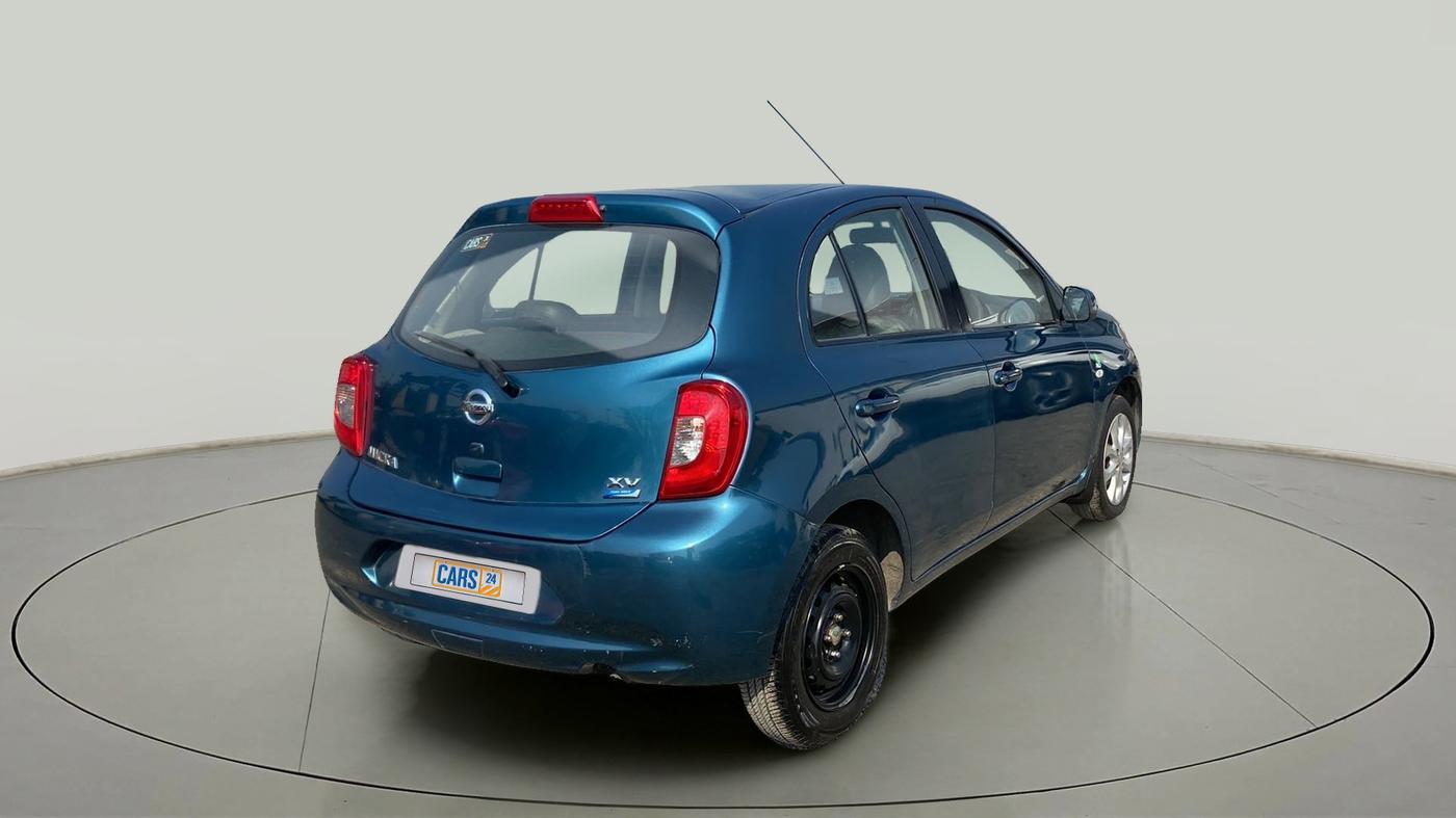 2017 Nissan Micra XV CVT, CNG, Automatic, 59,544 km, Right Back Diagonal