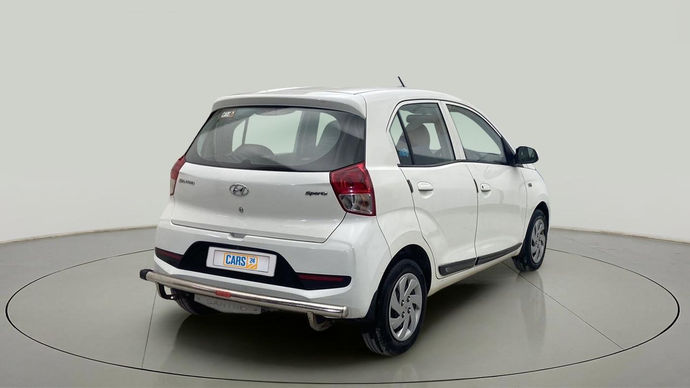 2019 Hyundai NEW SANTRO SPORTZ AMT, Petrol, Automatic, 16,631 km, Right Back Diagonal