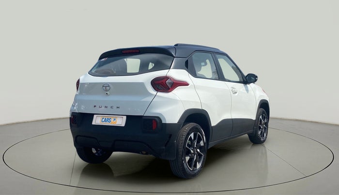 2021 Tata PUNCH CREATIVE AMT 1.2 RTN DUAL TONE, Petrol, Automatic, 23,276 km, Right Back Diagonal