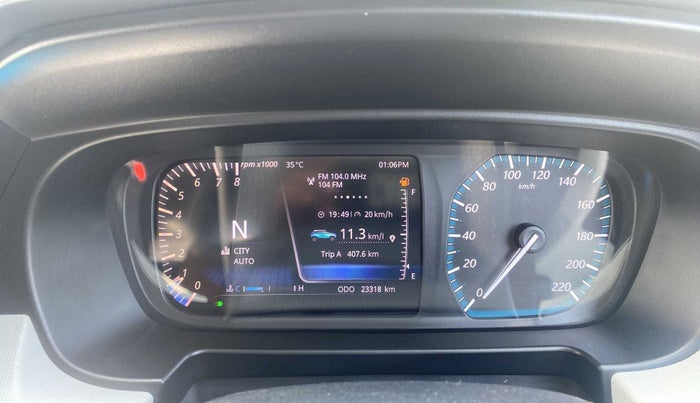 2021 Tata PUNCH CREATIVE AMT 1.2 RTN DUAL TONE, Petrol, Automatic, 23,276 km, Odometer Image