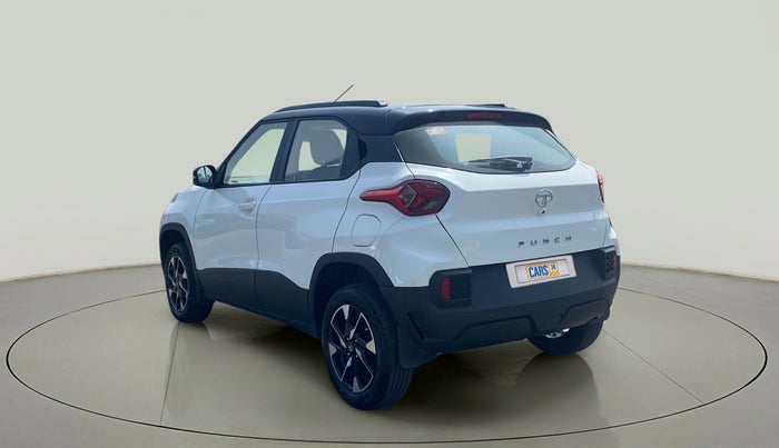 2021 Tata PUNCH CREATIVE AMT 1.2 RTN DUAL TONE, Petrol, Automatic, 23,276 km, Left Back Diagonal