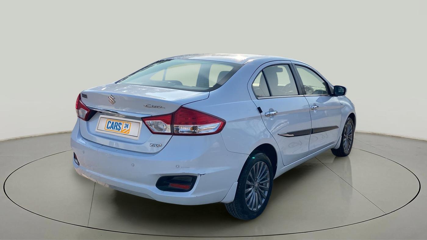 2016 Maruti Ciaz ZXI+, Petrol, Manual, 75,748 km, Right Back Diagonal