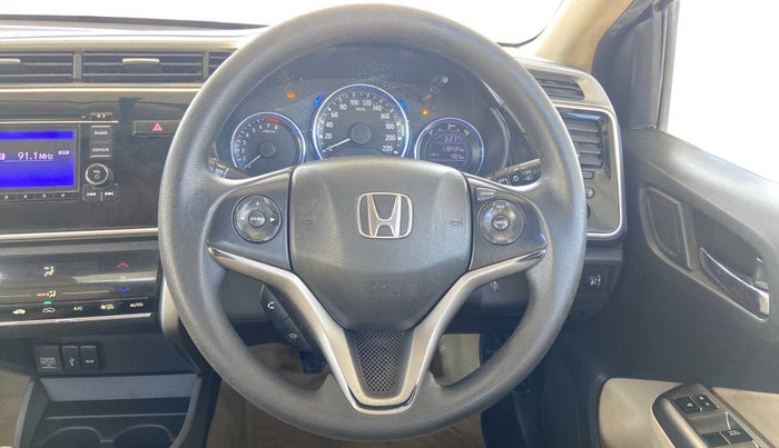 2016 Honda City 1.5L I-VTEC V MT, Petrol, Manual, 1,18,422 km, Steering Wheel Close Up