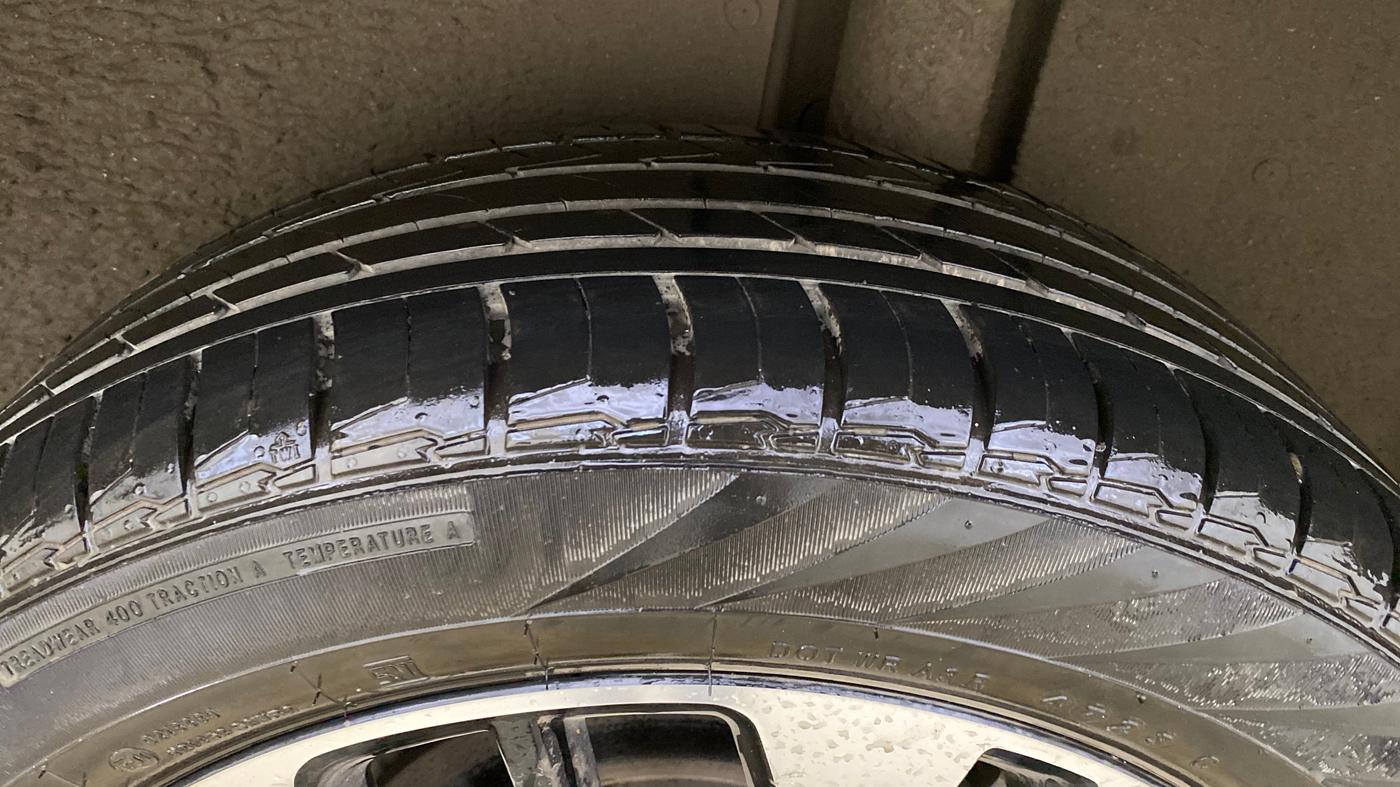 2021 MG HECTOR SHARP HYBRID 1.5 PETROL, Petrol, Manual, 57,942 km, Left Rear Tyre Tread