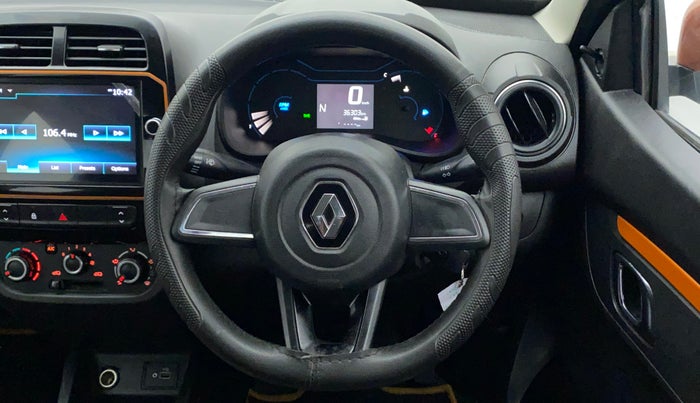 2021 Renault Kwid CLIMBER 1.0 AMT (O), Petrol, Automatic, 36,303 km, Steering Wheel Close Up