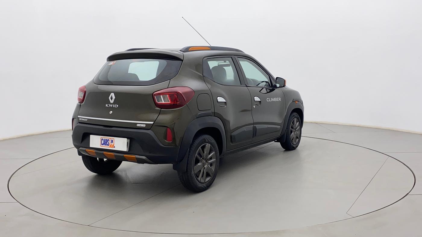 2021 Renault Kwid CLIMBER 1.0 AMT (O), Petrol, Automatic, 36,303 km, Right Back Diagonal
