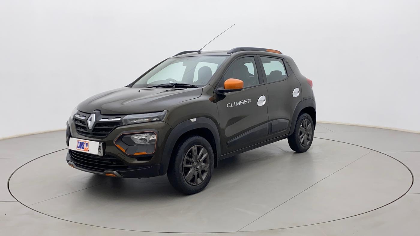 2021 Renault Kwid CLIMBER 1.0 AMT (O), Petrol, Automatic, 36,303 km, Left Front Diagonal