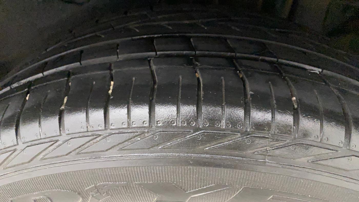 2021 Tata NEXON XZA PLUS (O) PETROL, Petrol, Automatic, 36,930 km, Left Rear Tyre Tread