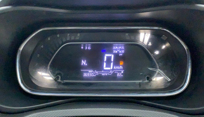 2021 Tata NEXON XZA PLUS (O) PETROL, Petrol, Automatic, 36,930 km, Odometer Image