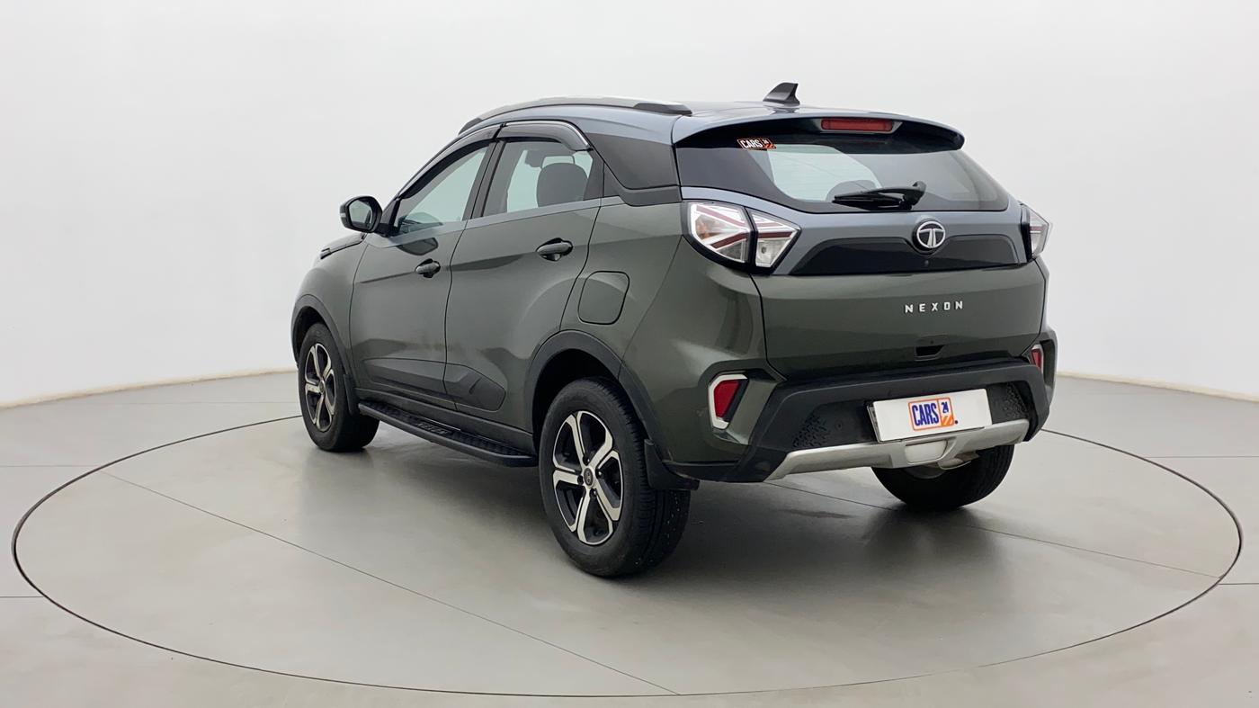 2021 Tata NEXON XZA PLUS (O) PETROL, Petrol, Automatic, 36,930 km, Left Back Diagonal