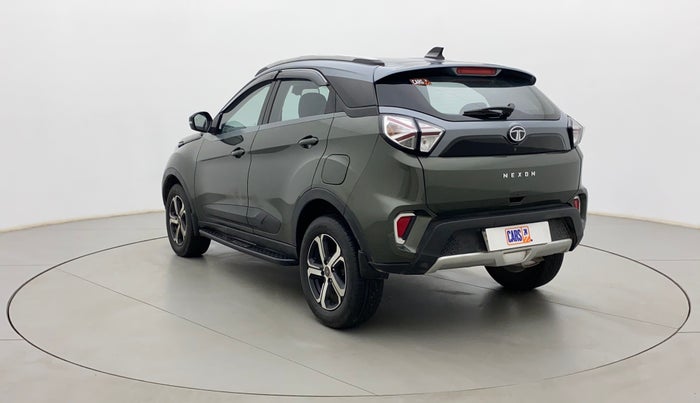 2021 Tata NEXON XZA PLUS (O) PETROL, Petrol, Automatic, 36,930 km, Left Back Diagonal