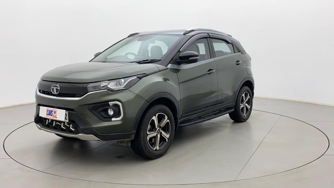 2021 Tata NEXON XZA PLUS (O) PETROL, Petrol, Automatic, 36,930 km, Left Front Diagonal