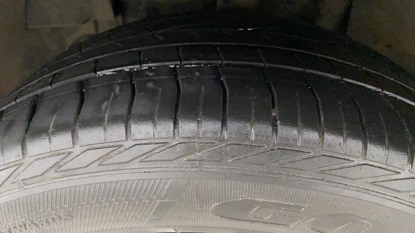 2021 Tata NEXON XZA PLUS (O) PETROL, Petrol, Automatic, 36,930 km, Left Front Tyre Tread