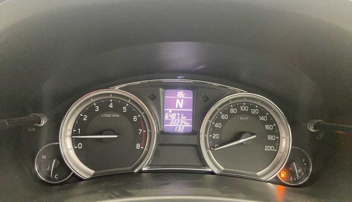 2018 Maruti Ciaz ZETA 1.4  AT PETROL, Petrol, Automatic, 22,234 km, Odometer Image