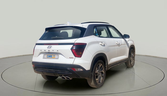 2022 Hyundai Creta SX (O) 1.4 TURBO DCT, Petrol, Automatic, 29,273 km, Right Back Diagonal