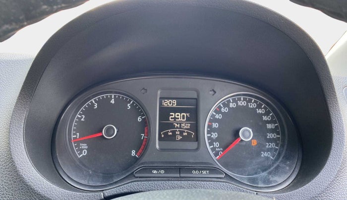 2019 Volkswagen Ameo TRENDLINE 1.0L, Petrol, Manual, 19,352 km, Odometer Image