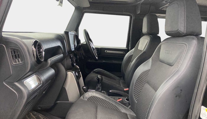 2021 Mahindra Thar LX PETROL HT 4WD AT, Petrol, Automatic, 19,070 km, Right Side Front Door Cabin