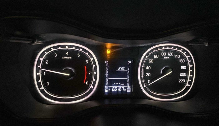 2020 Maruti Vitara Brezza ZXI PLUS, Petrol, Manual, 66,151 km, Odometer Image