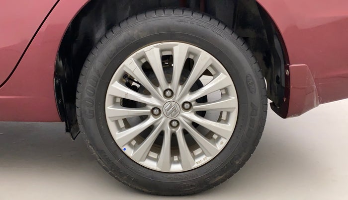 2020 Maruti Ciaz DELTA 1.5 SHVS MT PETROL, Petrol, Manual, 24,945 km, Left Rear Wheel