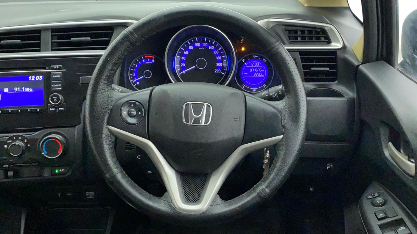 2017 Honda Jazz 1.2L I-VTEC SV, Petrol, Manual, 71,801 km, Steering Wheel Close Up