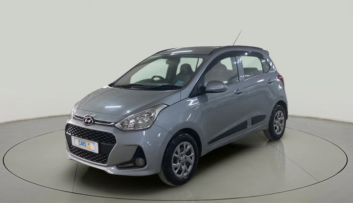 2018 Hyundai Grand i10 SPORTZ 1.2 KAPPA VTVT, Petrol, Manual, 28,704 km, Left Front Diagonal