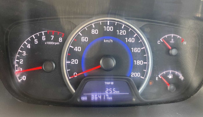 2018 Hyundai Grand i10 MAGNA 1.2 KAPPA VTVT, Petrol, Manual, 37,103 km, Odometer Image