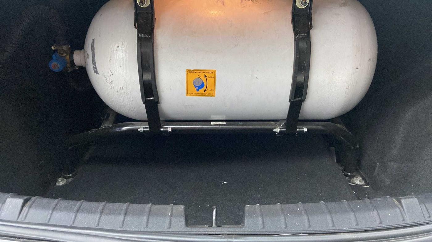 2022 Tata TIGOR XZ PLUS CNG, CNG, Manual, 28,325 km, Boot Inside