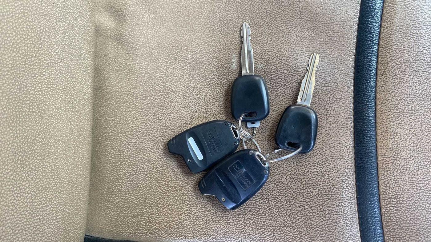 2015 Maruti Alto K10 VXI, Petrol, Manual, 41,861 km, Key Close Up