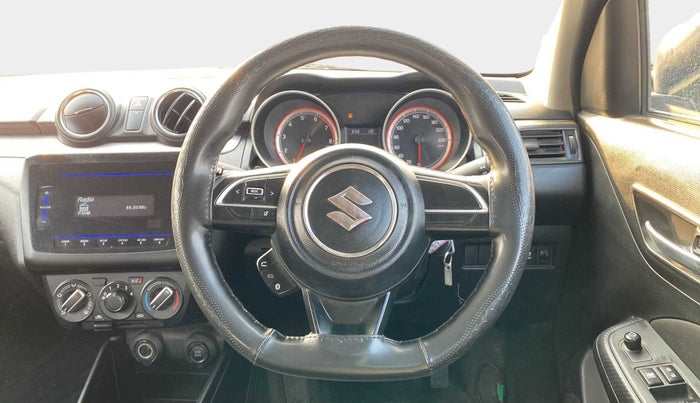 2021 Maruti Swift VXI AMT, Petrol, Automatic, 28,507 km, Steering Wheel Close Up