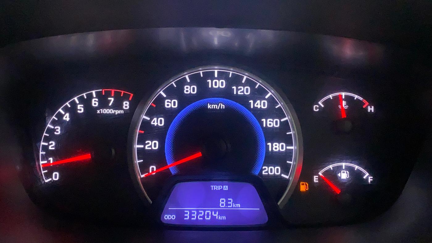 2016 Hyundai Grand i10 MAGNA 1.2 KAPPA VTVT, Petrol, Manual, 33,262 km, Odometer Image