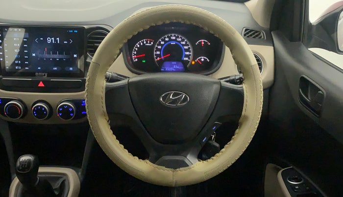 2016 Hyundai Grand i10 MAGNA 1.2 KAPPA VTVT, Petrol, Manual, 33,262 km, Steering Wheel Close Up