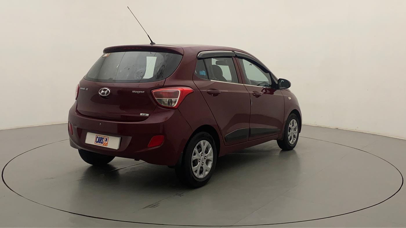 2016 Hyundai Grand i10 MAGNA 1.2 KAPPA VTVT, Petrol, Manual, 33,262 km, Right Back Diagonal