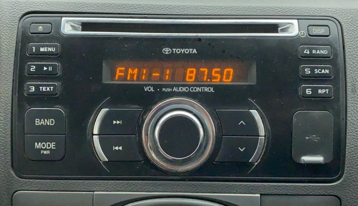 2013 Toyota Etios Liva G, Petrol, Manual, 42,005 km, Infotainment System