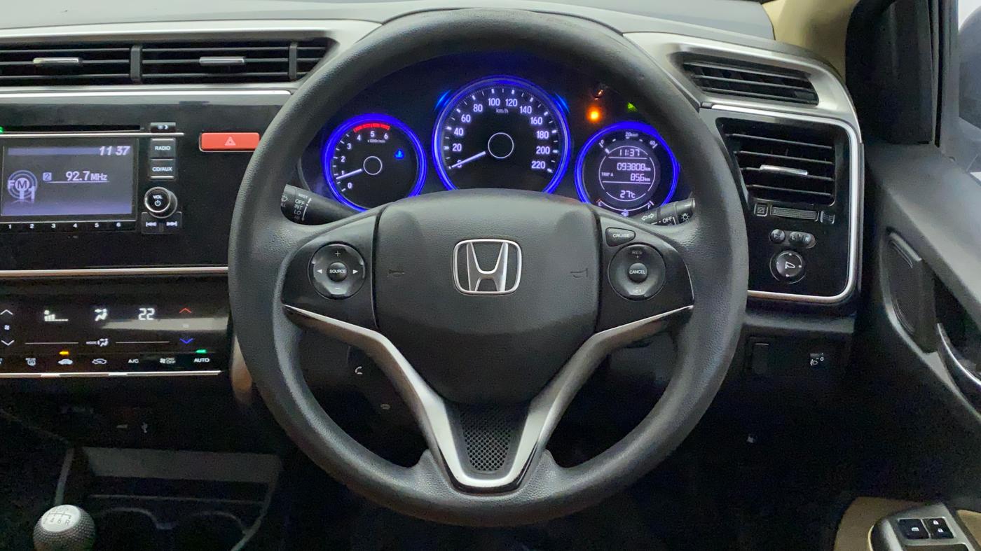 2015 Honda City 1.5L I-DTEC V, Diesel, Manual, 93,999 km, Steering Wheel Close Up