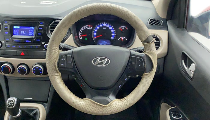 2016 Hyundai Xcent SX 1.2, Petrol, Manual, 72,174 km, Steering Wheel Close Up