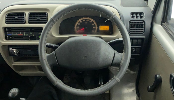2014 Maruti Eeco 5 STR WITH A/C+HTR, Petrol, Manual, 13,505 km, Steering Wheel Close Up