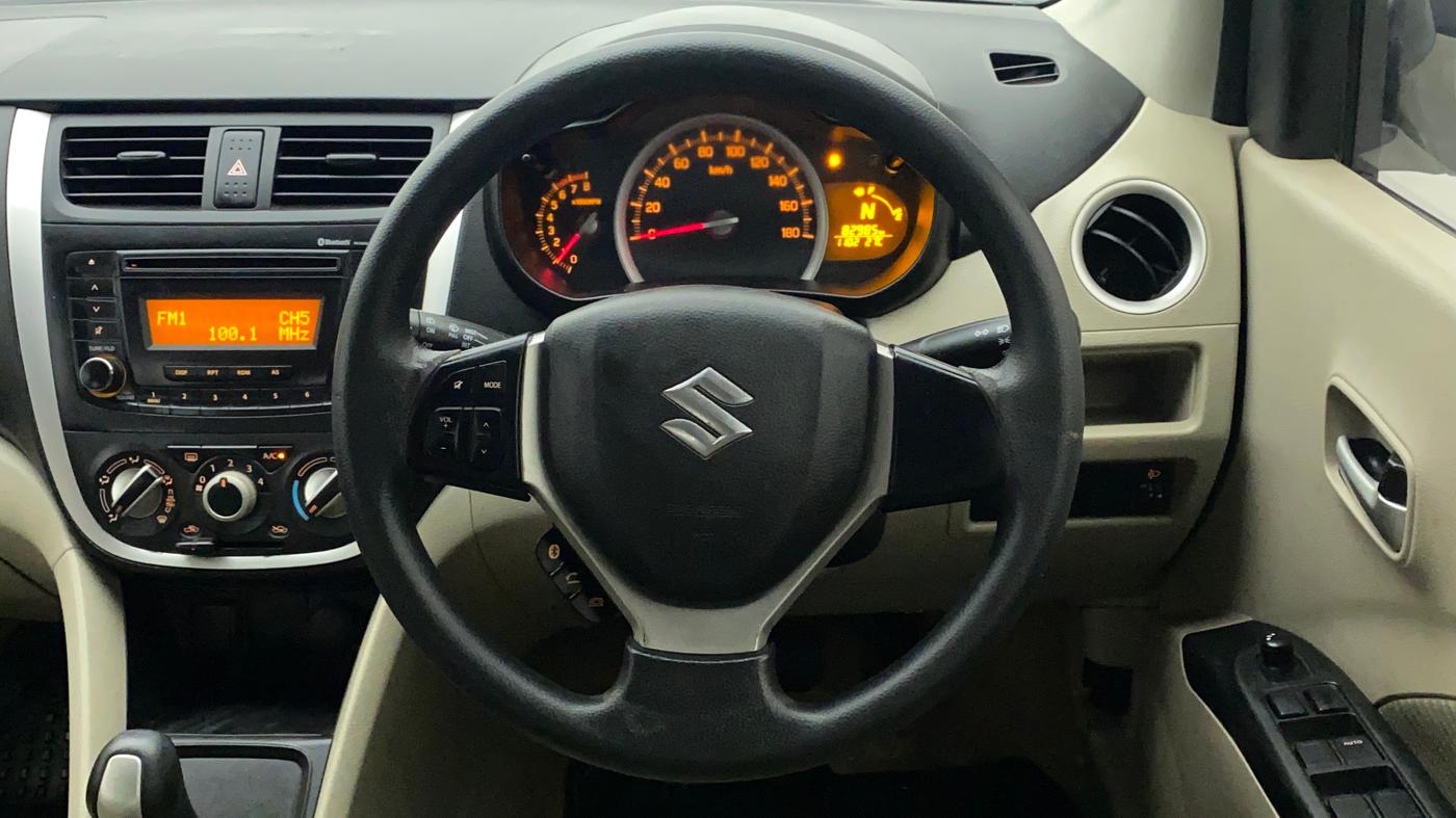 2017 Maruti Celerio ZXI AMT, Petrol, Automatic, 83,038 km, Steering Wheel Close Up