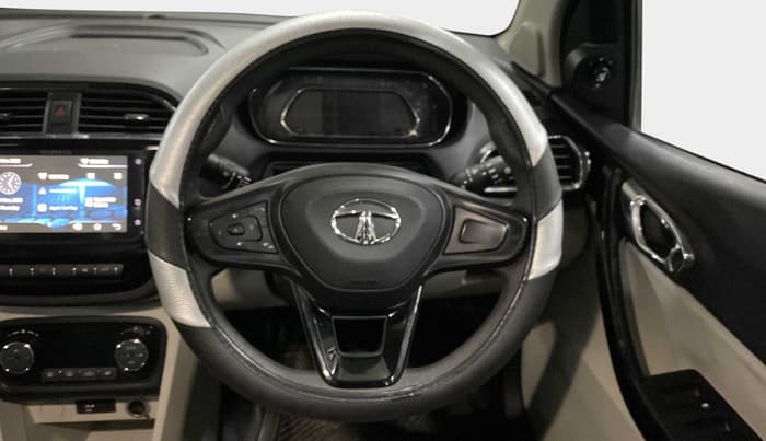 2022 Tata TIGOR XZ PLUS PETROL, Petrol, Manual, 30,402 km, Steering Wheel Close Up