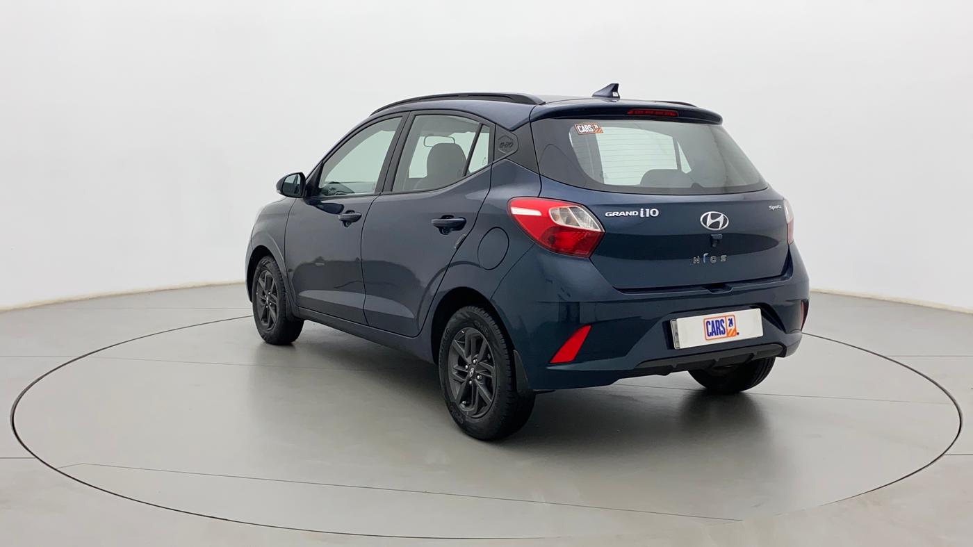 2019 Hyundai GRAND I10 NIOS SPORTZ AMT 1.2 KAPPA VTVT, Petrol, Automatic, 44,271 km, Left Back Diagonal