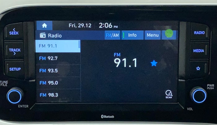 2019 Hyundai GRAND I10 NIOS SPORTZ AMT 1.2 KAPPA VTVT, Petrol, Automatic, 44,271 km, Infotainment System