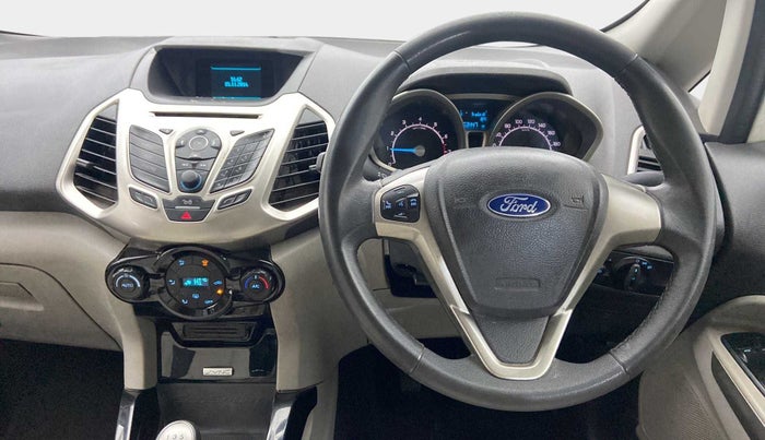 2017 Ford Ecosport TITANIUM + 1.5L PETROL, Petrol, Manual, 53,553 km, Steering Wheel Close Up