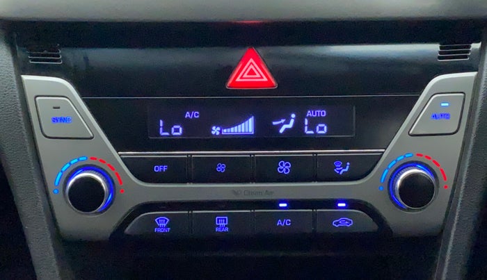 2017 Hyundai New Elantra 2.0 SX MT PETROL, Petrol, Manual, 92,776 km, Automatic Climate Control