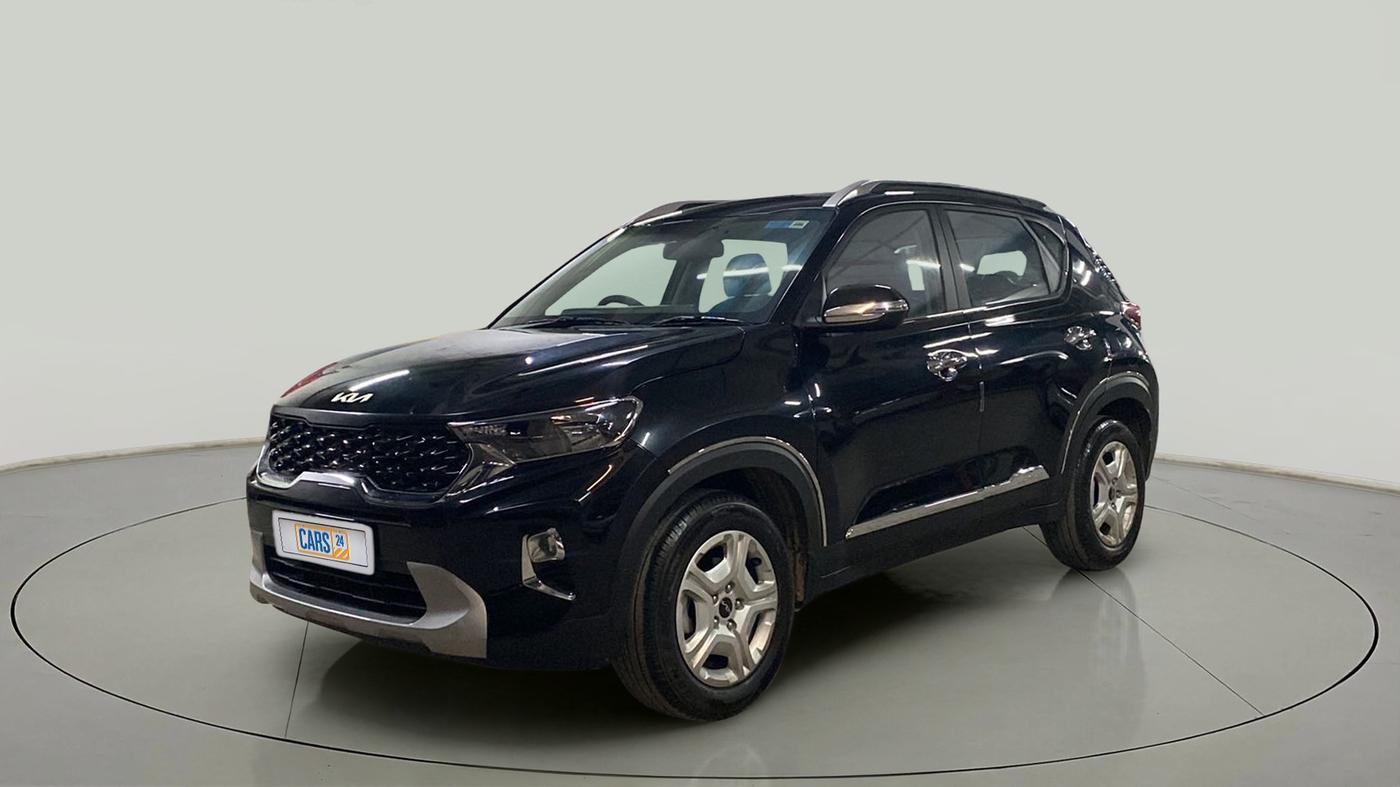 2022 KIA SONET HTK PLUS 1.0 IMT, Petrol, Manual, 1,319 km, Left Front Diagonal