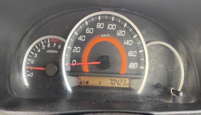 2016 Maruti Wagon R 1.0 VXI, Petrol, Manual, 70,423 km, Odometer Image